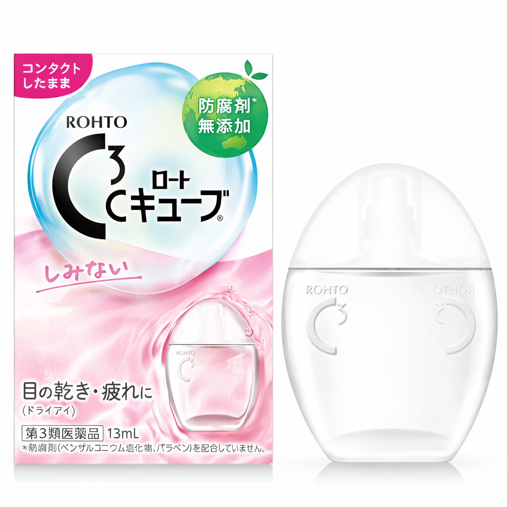 로토 씨큐브 /콘택트용 안약