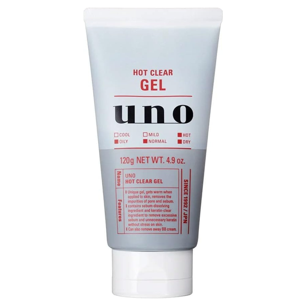 우노 핫 클리어 젤 클렌징 120g