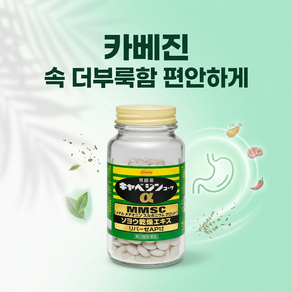 카베진 코와 α 플러스 / 위장약 ( 1개 / 3개세트 / 6개세트)