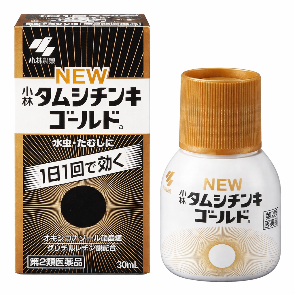 고바야시 뉴 타무시친키 골드 30ml /무좀약